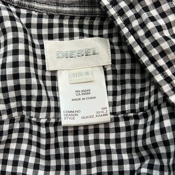 Diesel Big Girls' Cafty Blouse size M - Picture 8 of 11